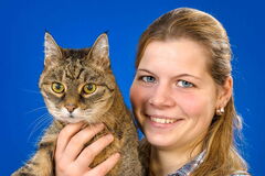 Porträt mit Haustier